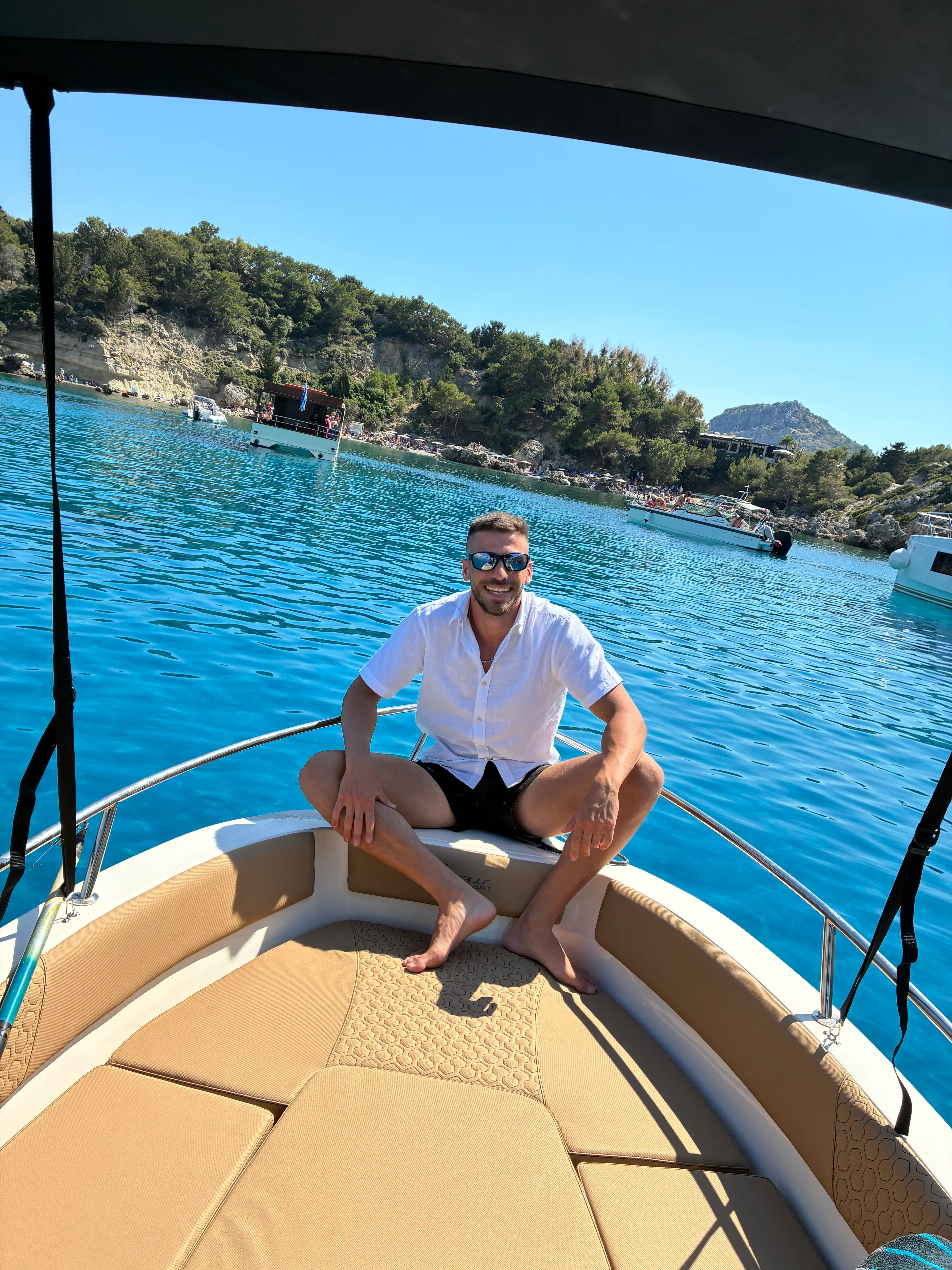 Riptide Watersports owner at Afandou Beach